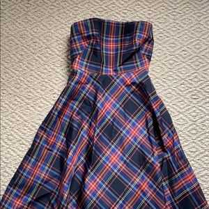 JCREW Tartan Holiday Dress